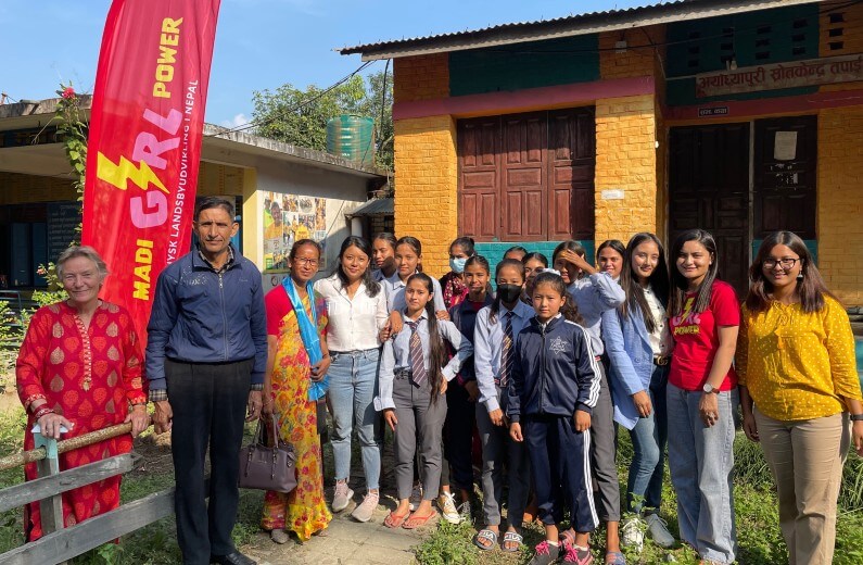 Åbningsceremoni Madi Girl Power_Jysk landsbyudvikling i Nepal