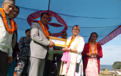 Indvielse af Ayodhyapuri Health Post