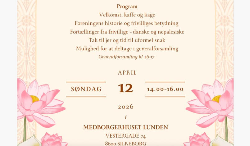 Gensyn med alle frivillige søndag 12/4 2026