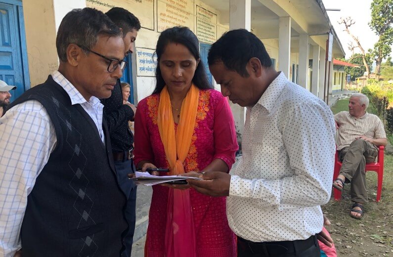 Reception med overrækkelse af scholarship_Jysk landsbyudvikling i Nepal
